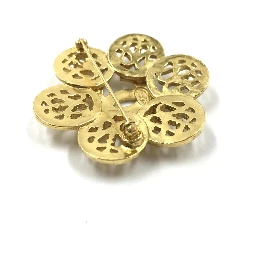 Chanel Costume Jewlery Vintage Brooch Coco Medallian
