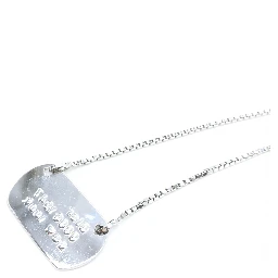 Dior 925 Sterling Silver Antique Art Deco Howard & Co. "Port" Necklace