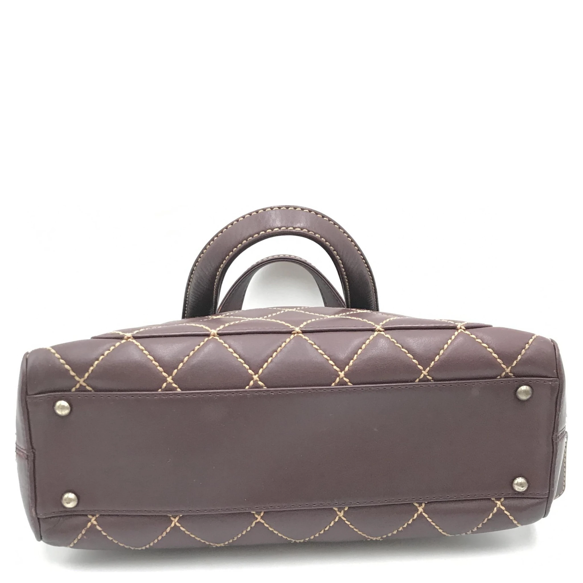 Wild Stitch Handbag Mini Boston Red