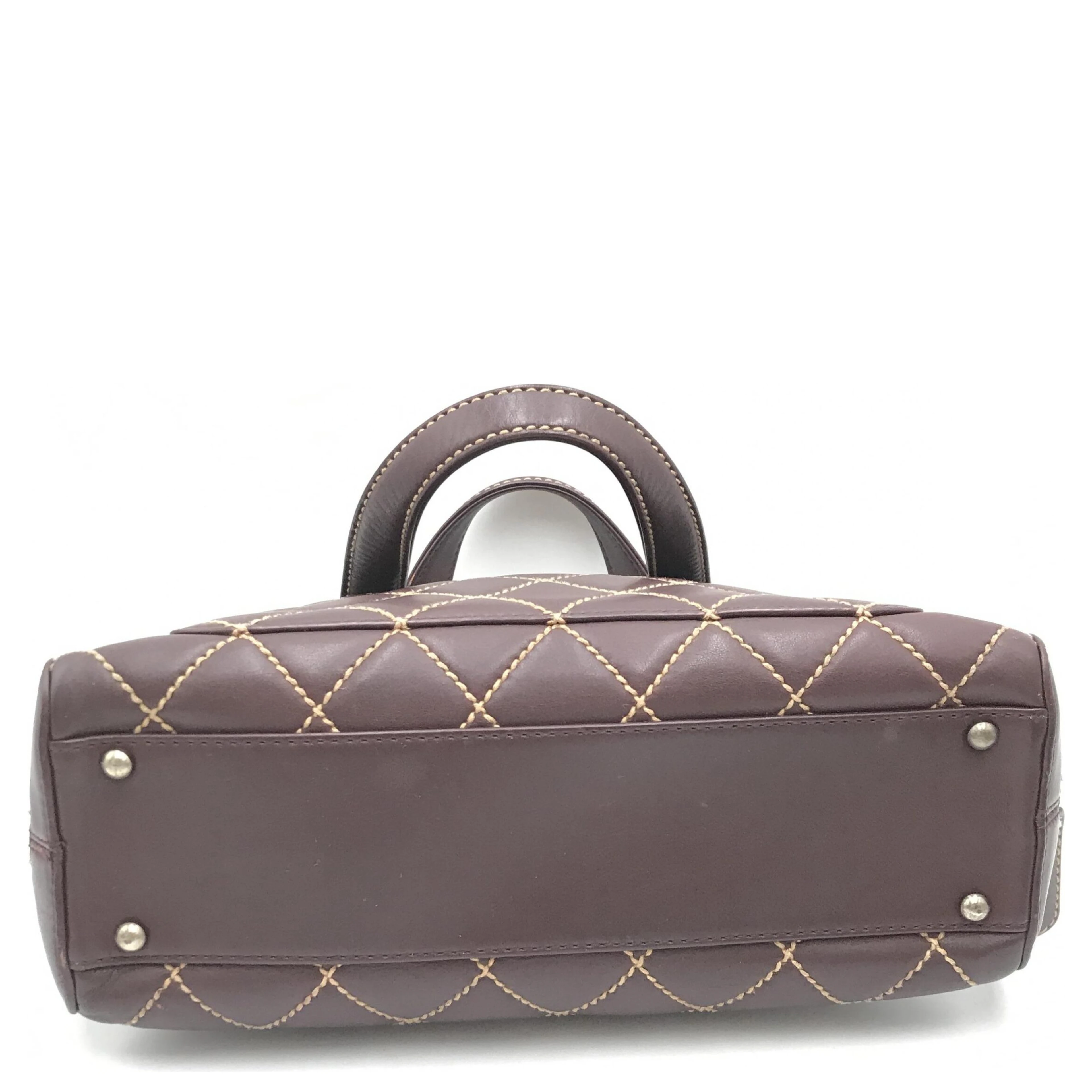 Wild Stitch Handbag Mini Boston Red