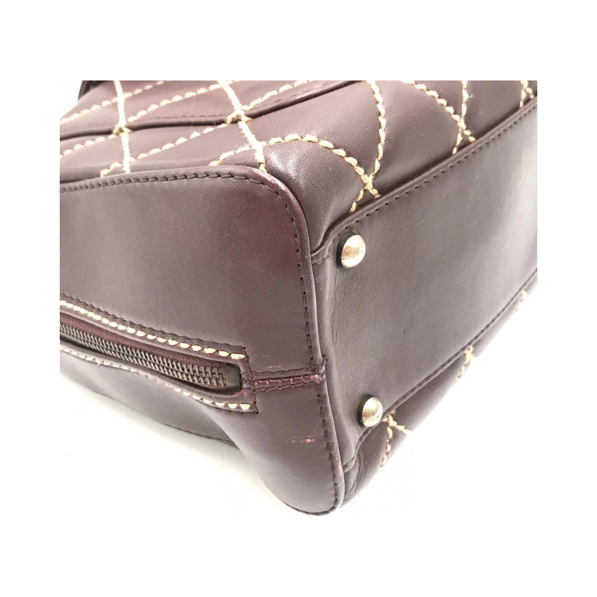 Wild Stitch Handbag Mini Boston Red