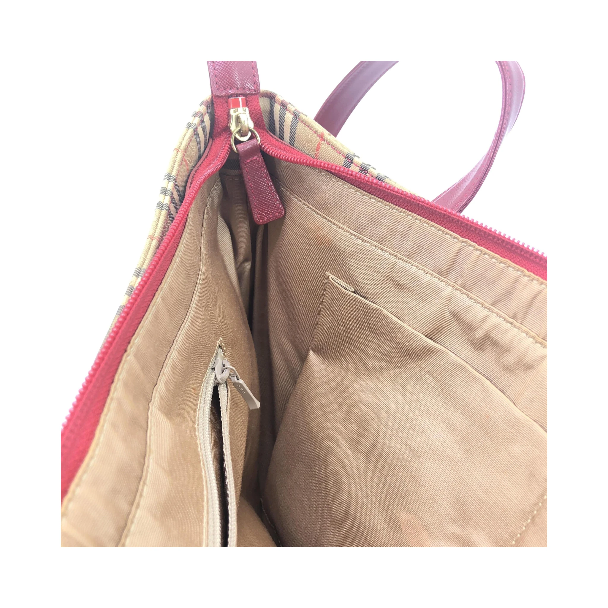 Burberry Nova Check Tote Bag