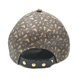 TB Monogram Baseball Cap In Brown