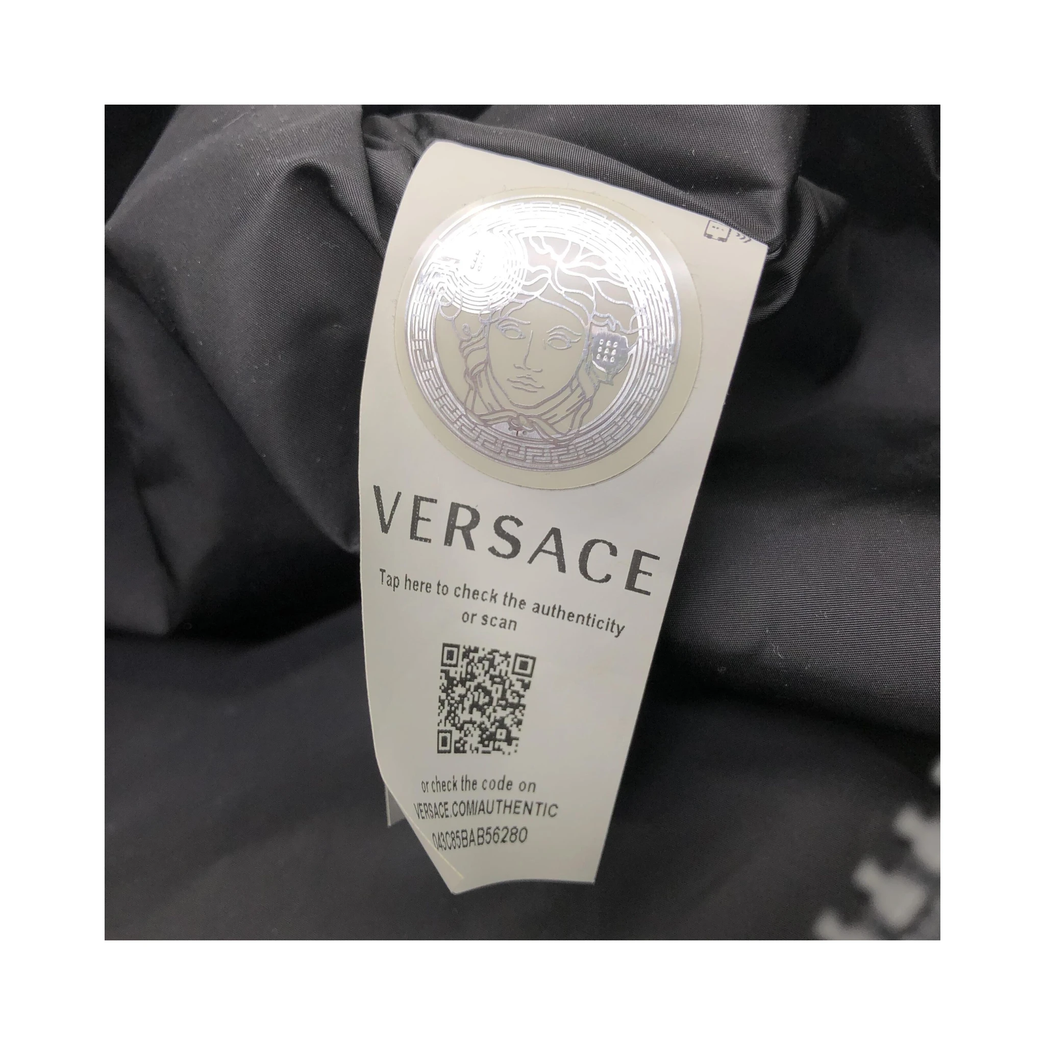 Versache Nylon Travel Stamp Vanity Pouch