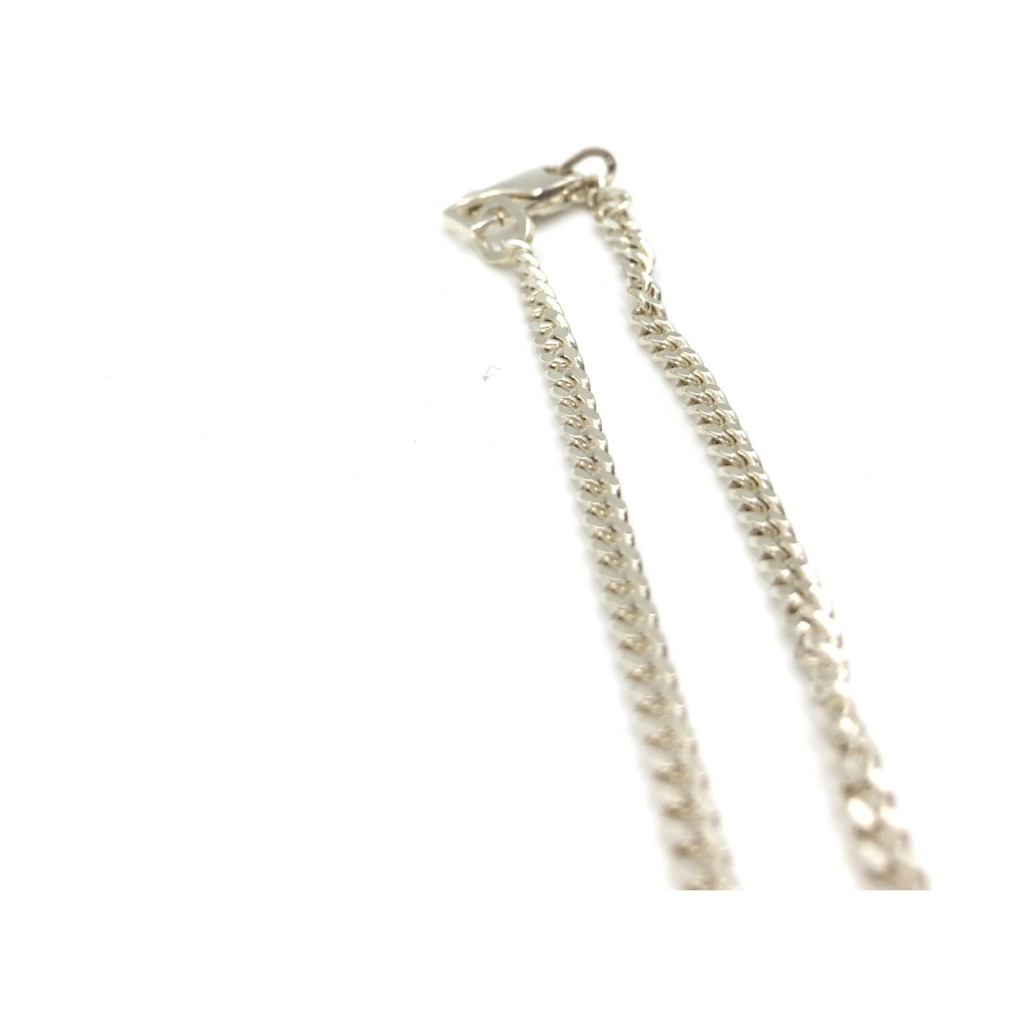 Sterling Silver G Bar Pendant Necklace