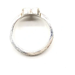 Sterling Silver Heart Trademark Ring, US Size 5.5