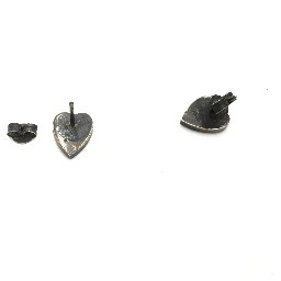 Silver 925 Heart Stud Earrings