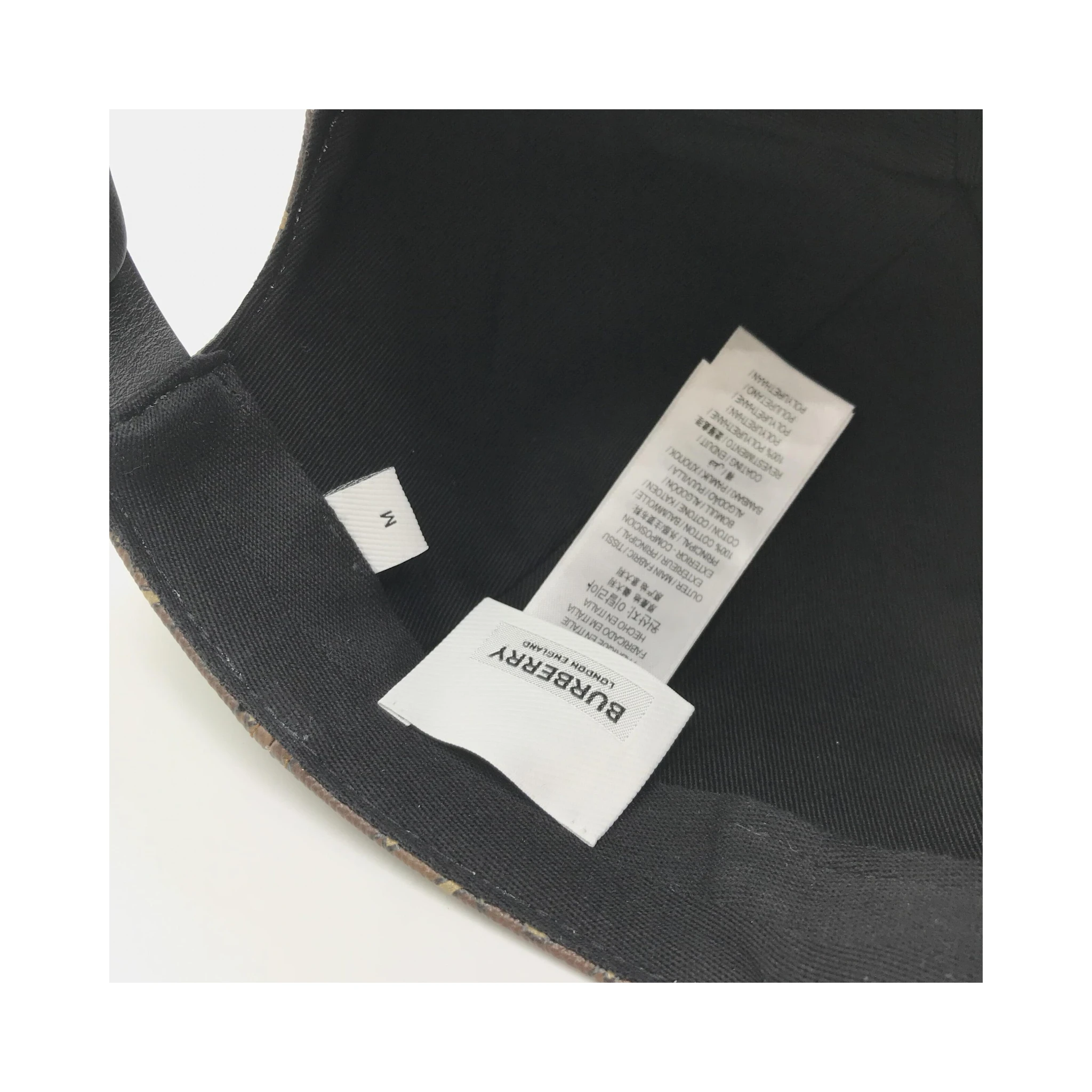 TB Monogram Baseball Cap In Brown