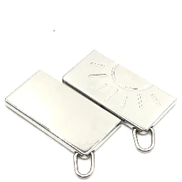 Silver Tone Half Sun Pendant Set