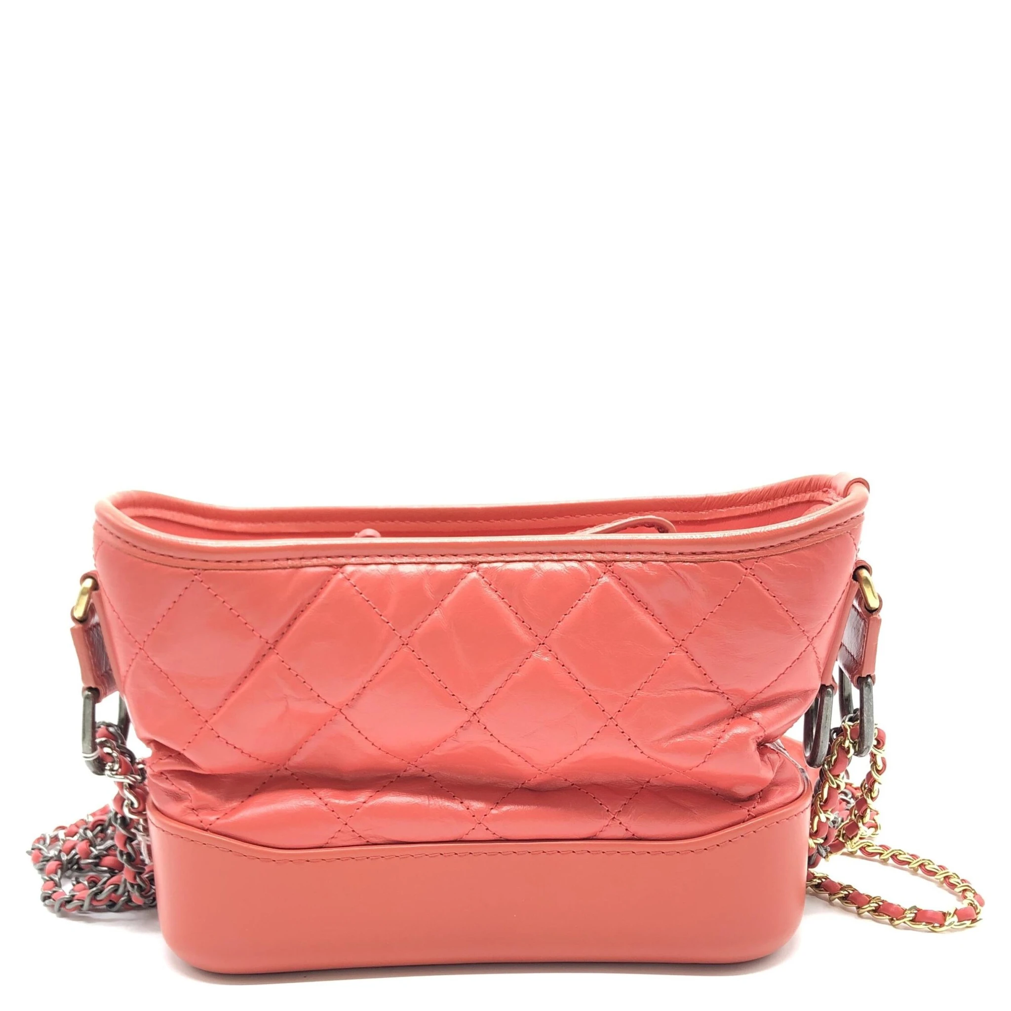 Red Gabriel Chain Shoulder Bag
