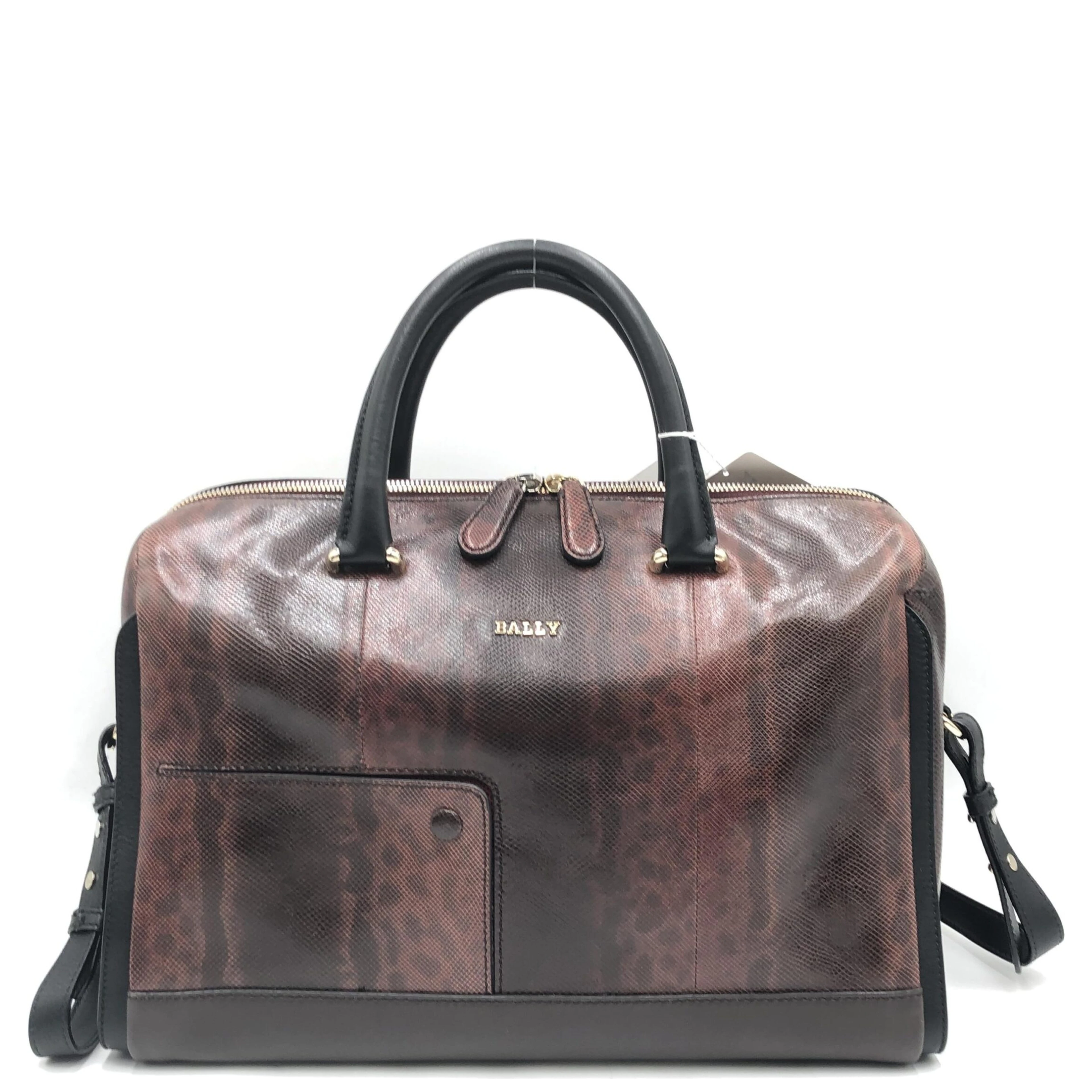 Python Pattern 2WAY Boston Bag