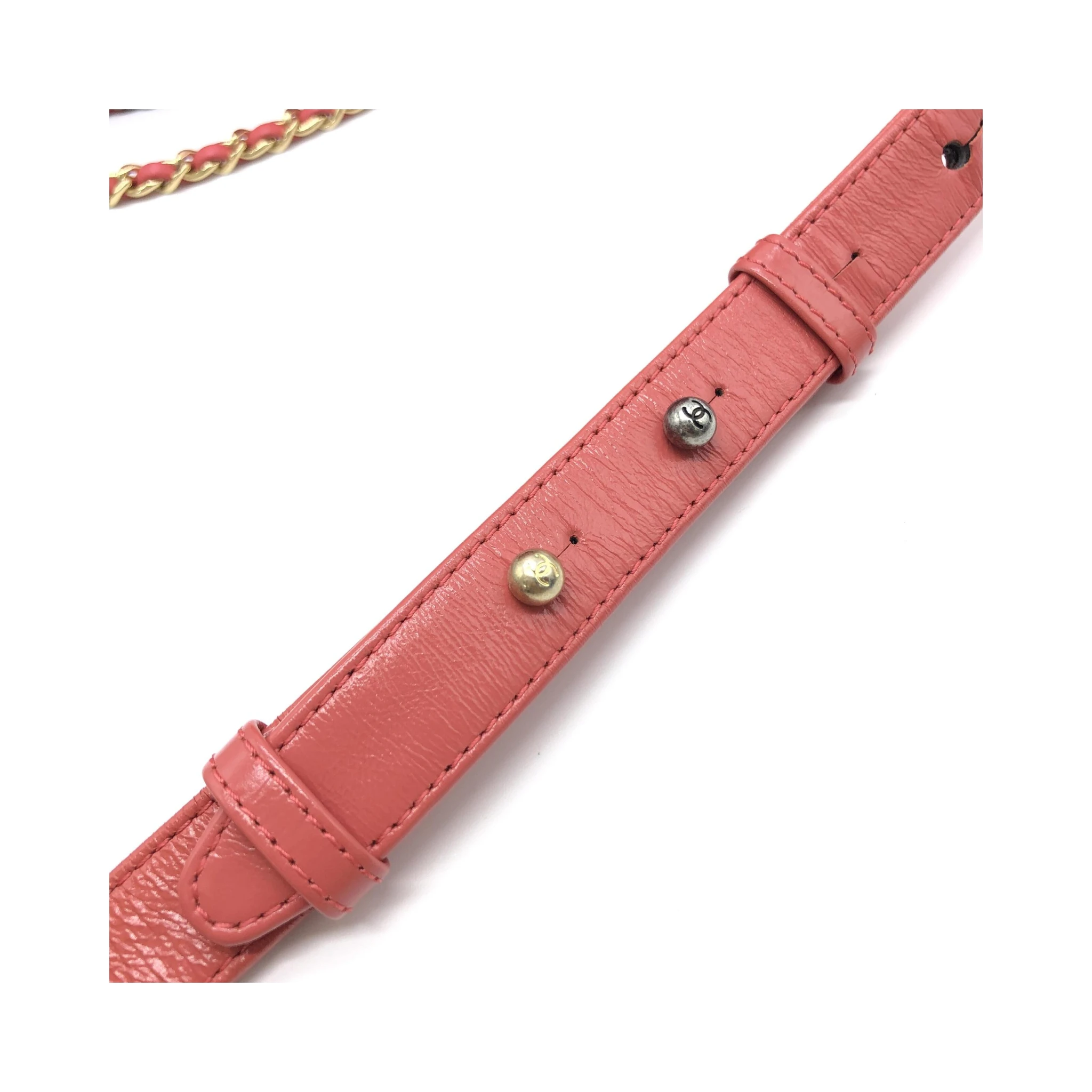 Red Gabriel Chain Shoulder Bag