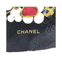 Silk Scarf With Vibrant Jewelry Print