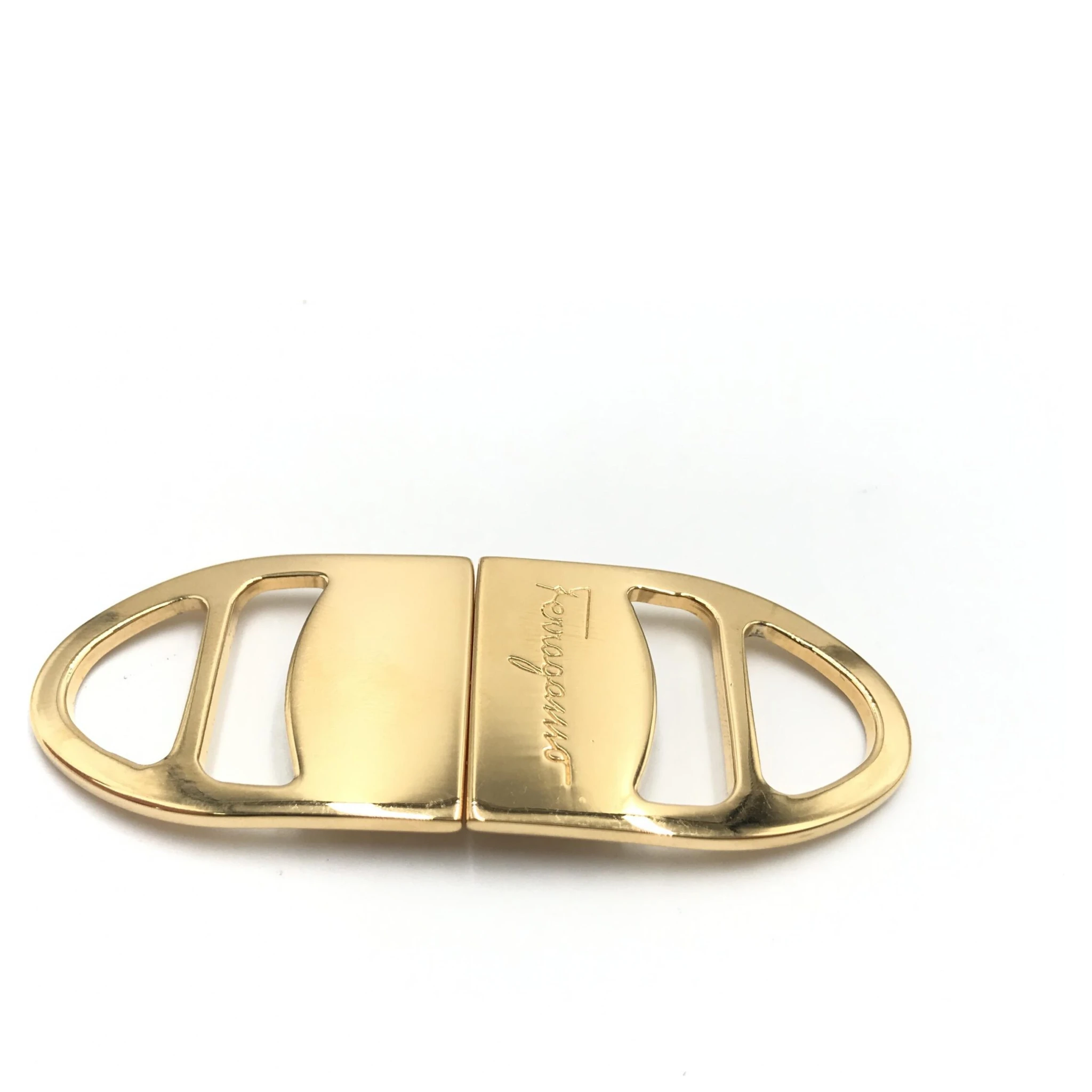 Salvatore Ferragamo Vara Metal Scarf Ring