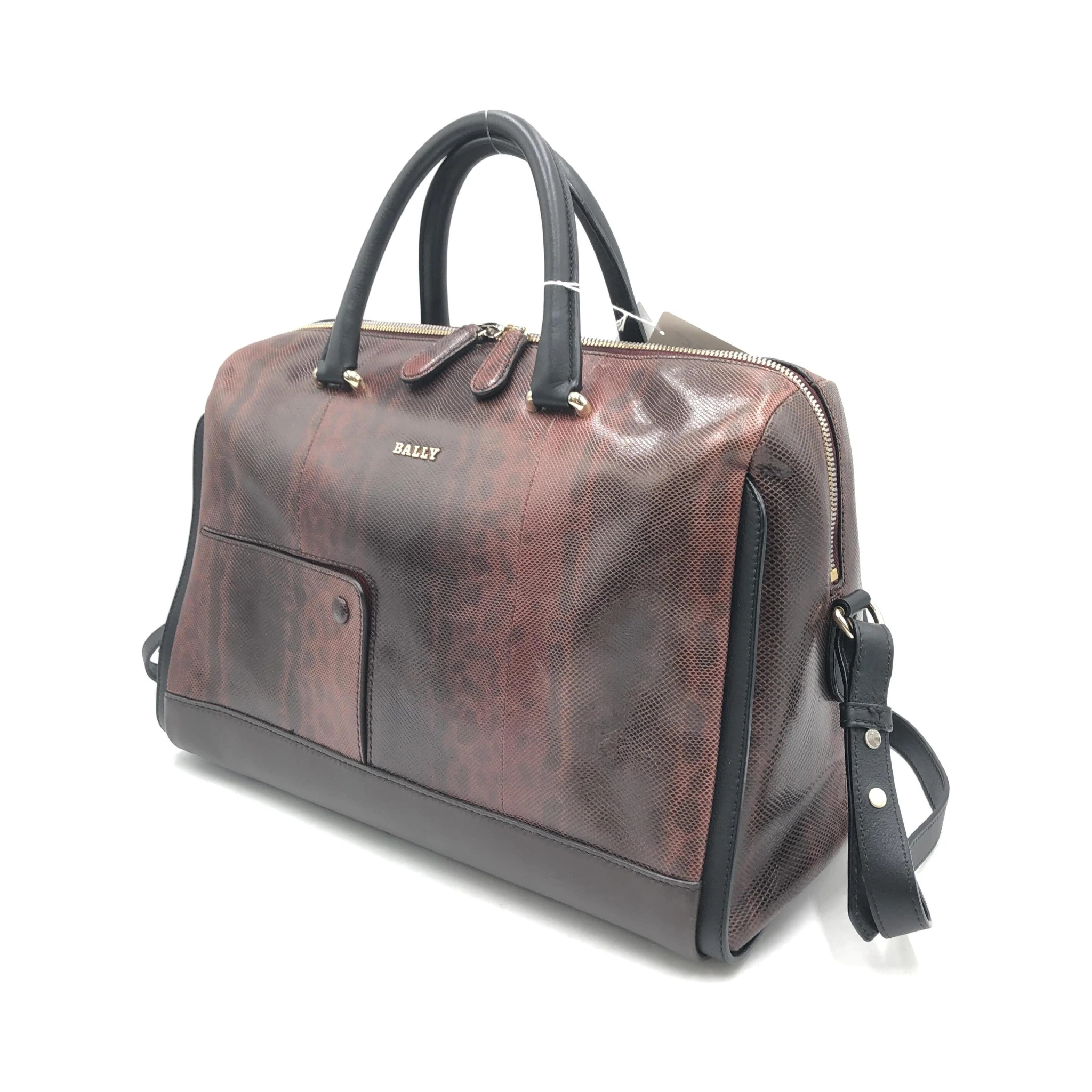Python Pattern 2WAY Boston Bag