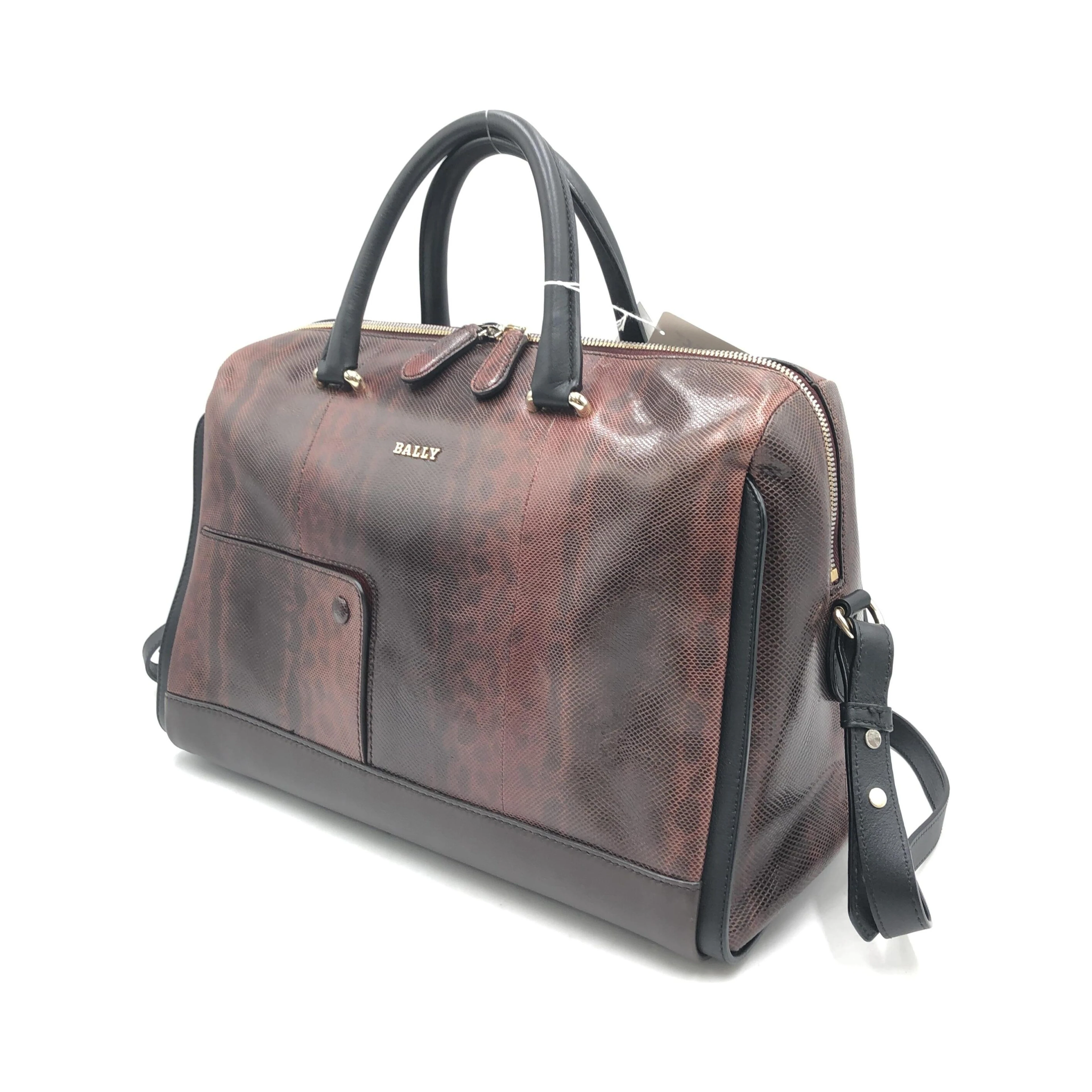 Python Pattern 2WAY Boston Bag