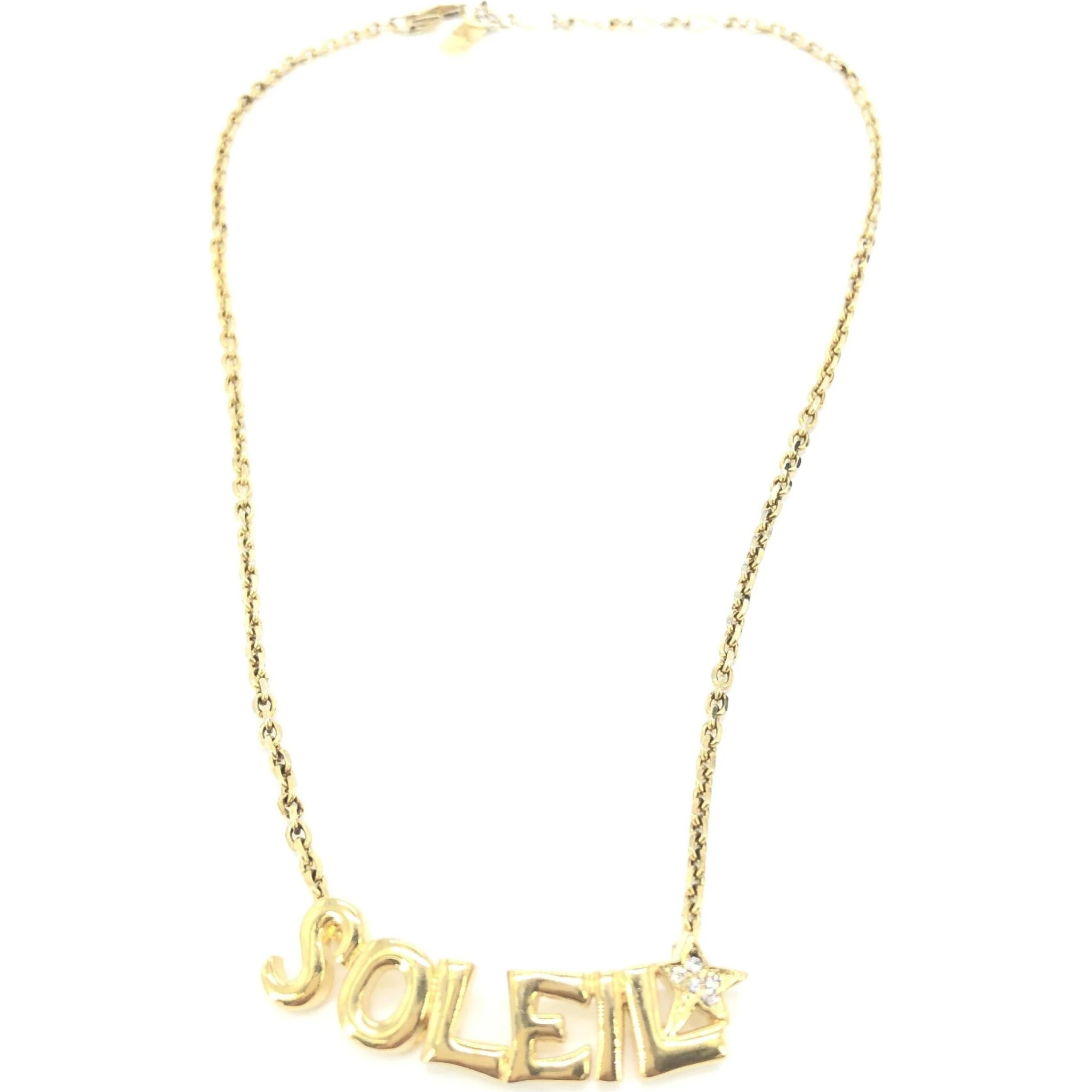 Soleil Designer Statement Necklace