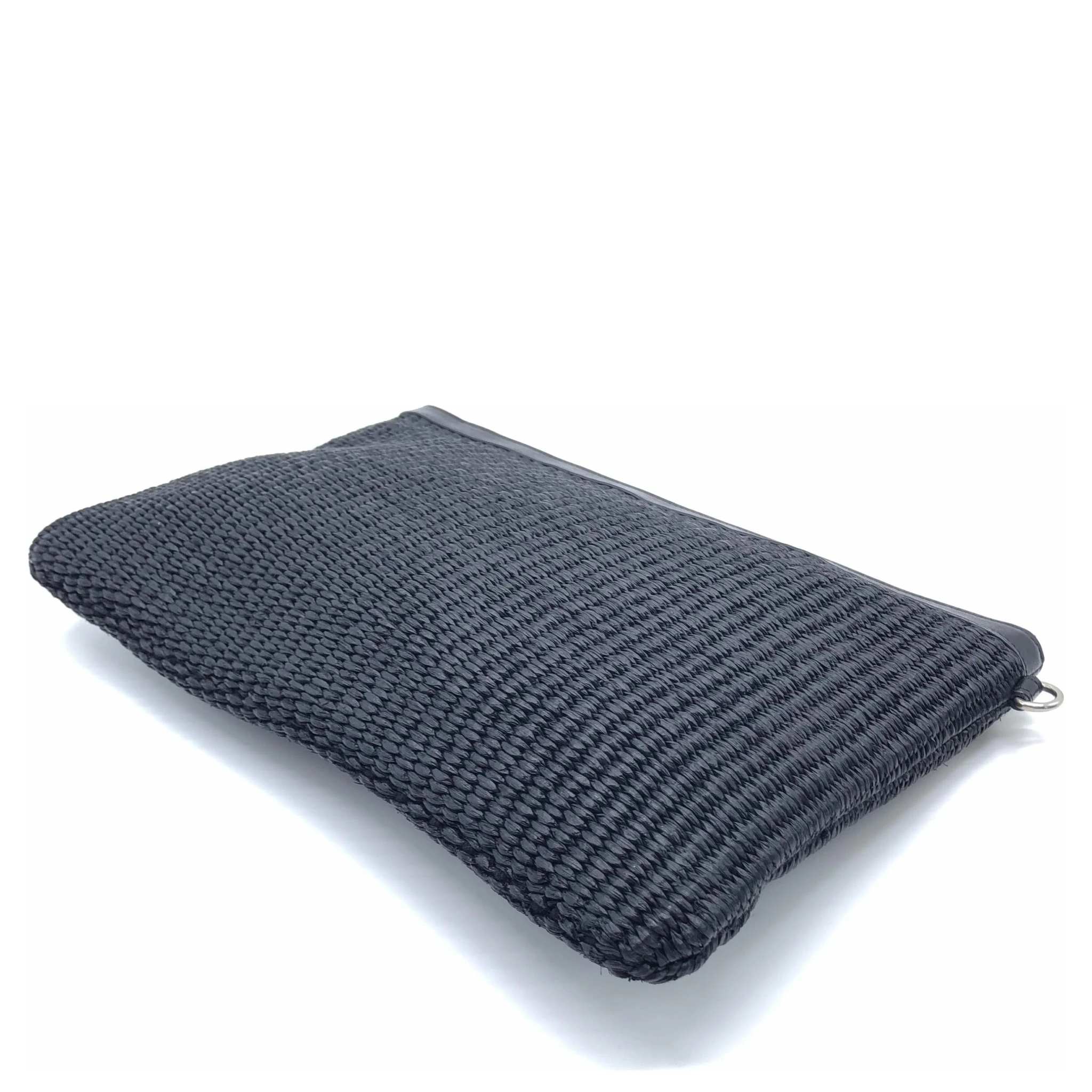 Rive Gauche Zipped Pouch In Black