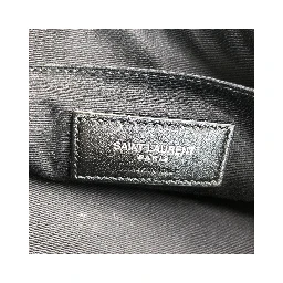 Rive Gauche Zipped Pouch In Black