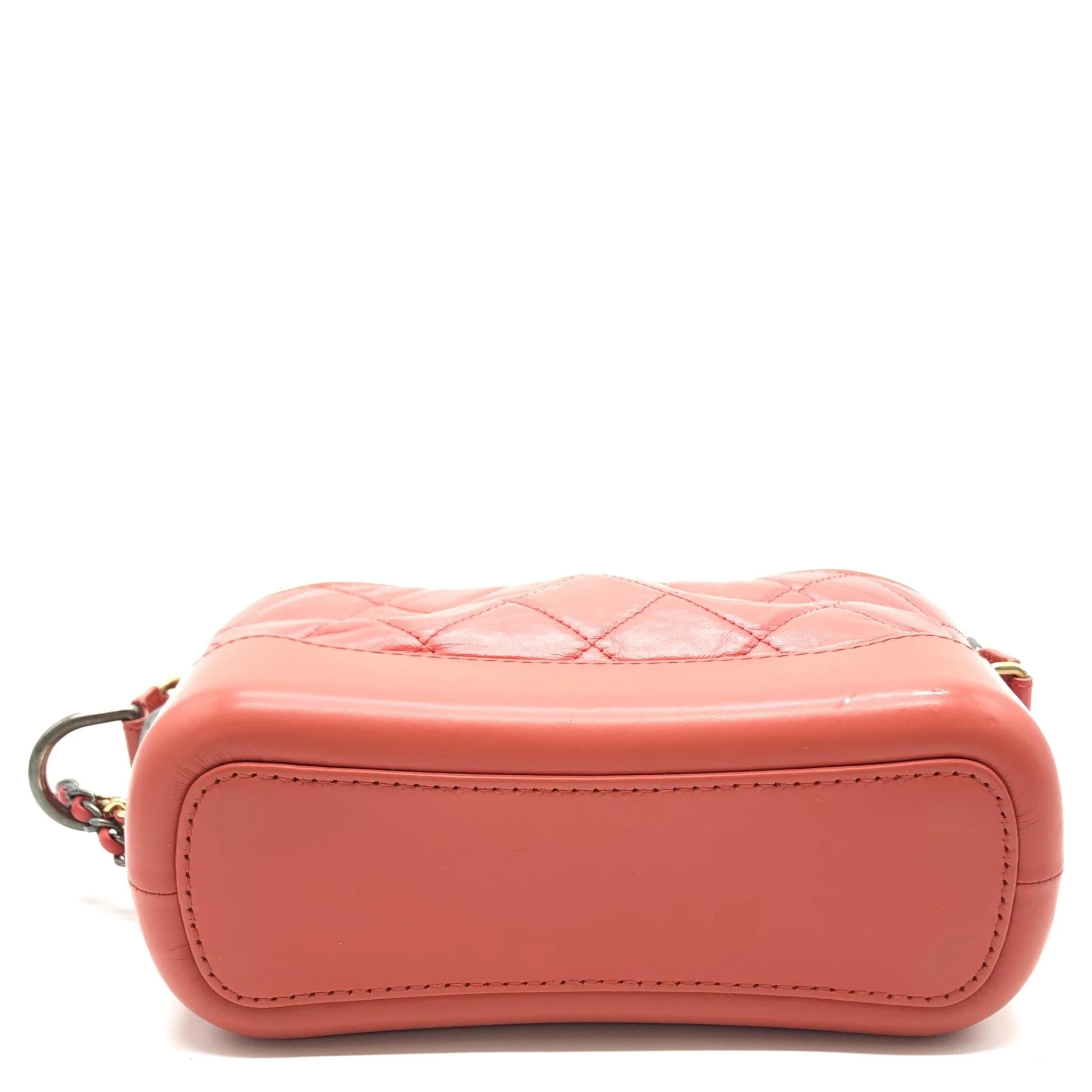 Red Gabriel Chain Shoulder Bag