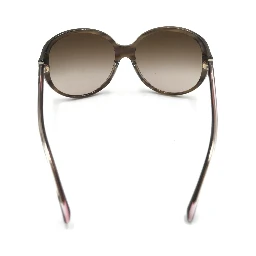 Oversized Gradient Brown Sunglasses
