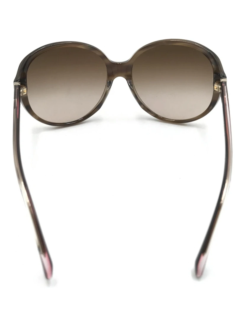 Oversized Gradient Brown Sunglasses