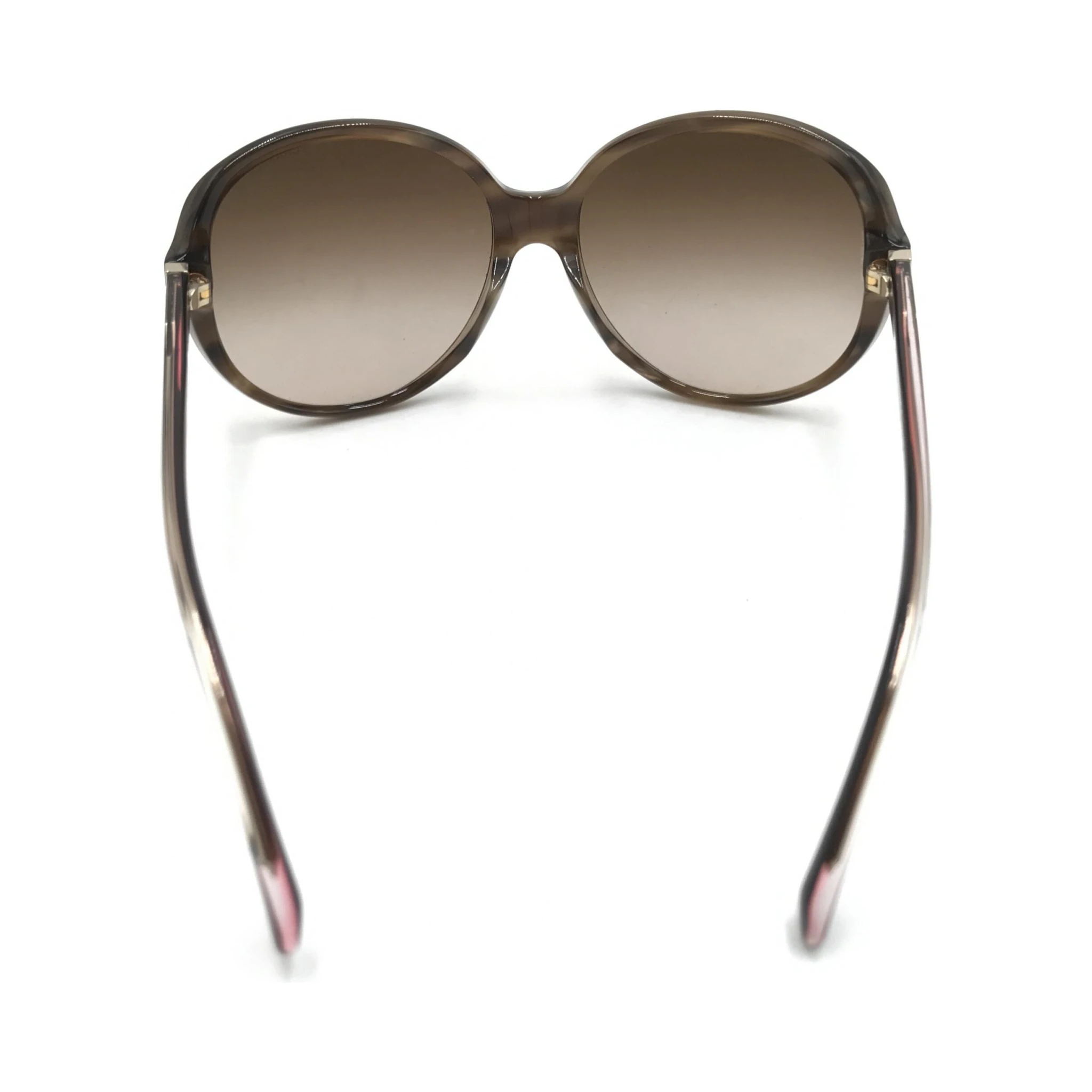 Oversized Gradient Brown Sunglasses