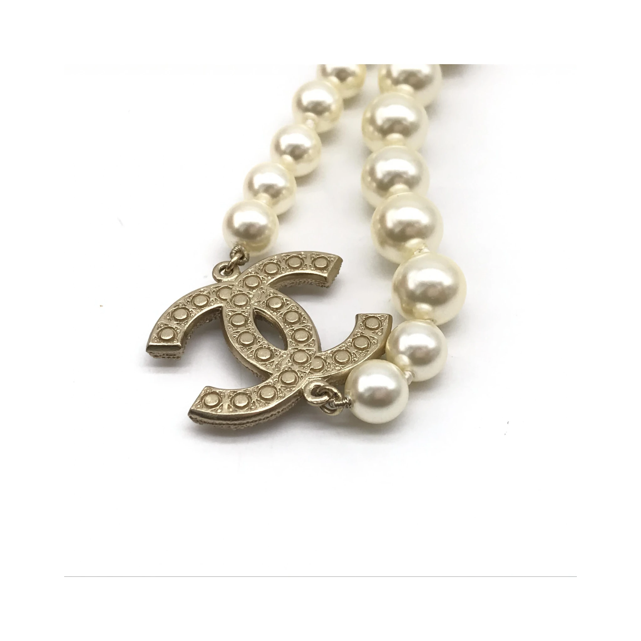 Pearl CC Necklace