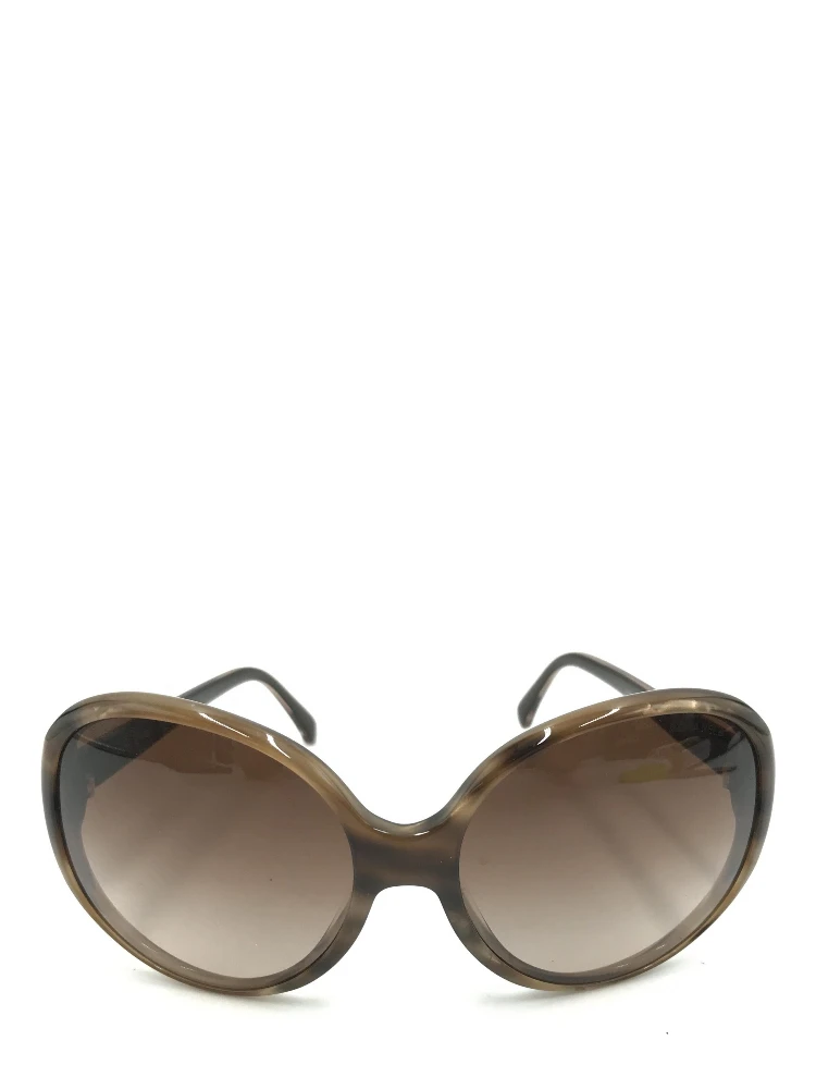 Oversized Gradient Brown Sunglasses alternative
