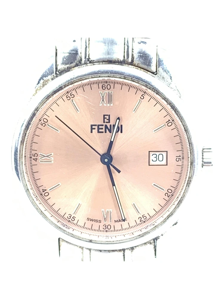 Pink Champagne Dial Quartz Watch, Stainless Steel alternative