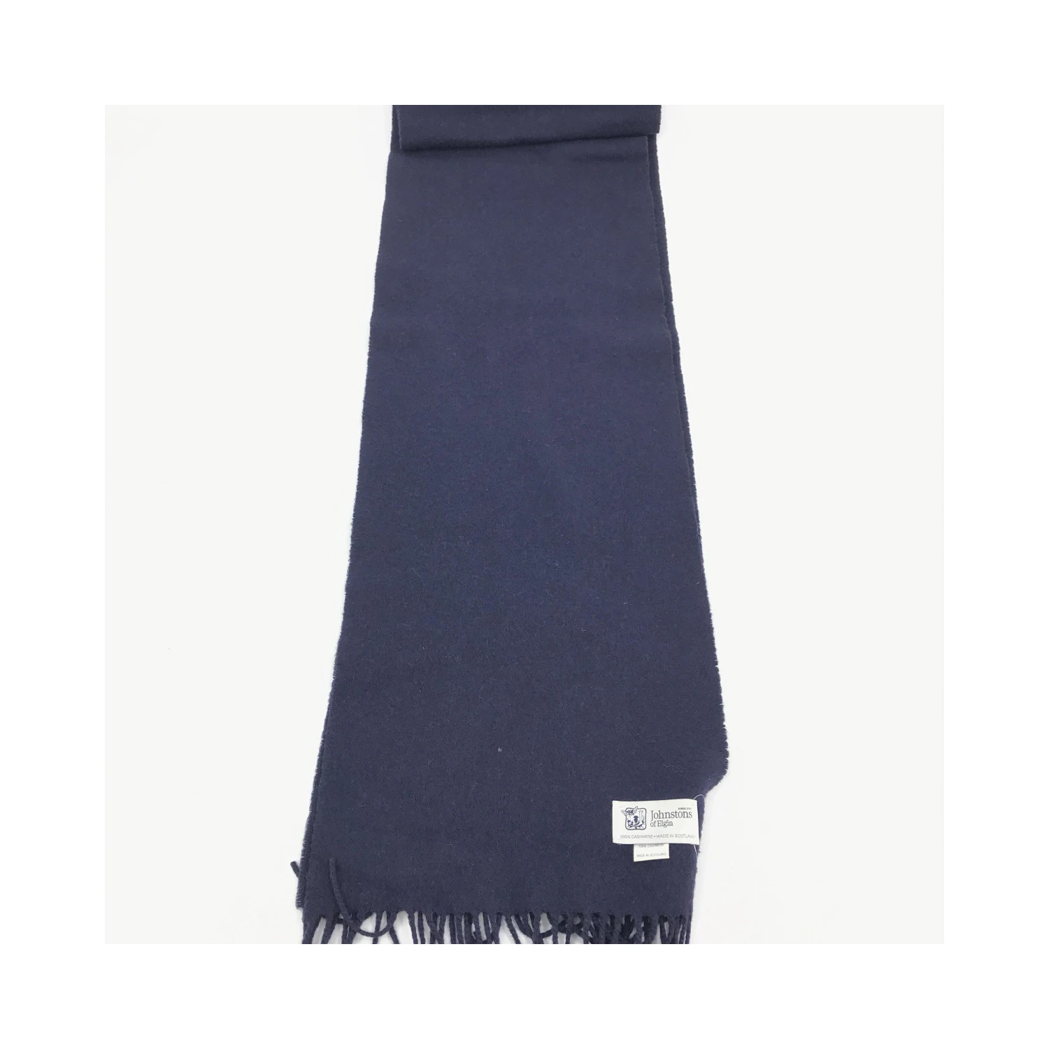 Navy Blue Soft Wool Scarf