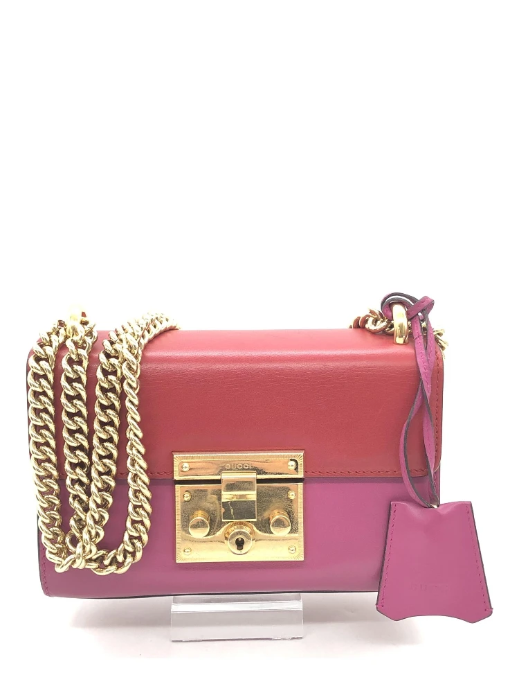 Padlock Crossbody Shoulder Bag In Pink alternative