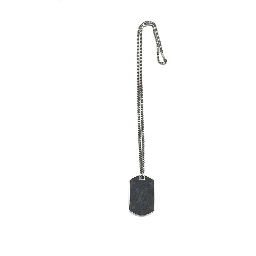 Louis Vuitton Leather Monogram Eclipse Pendant Necklace