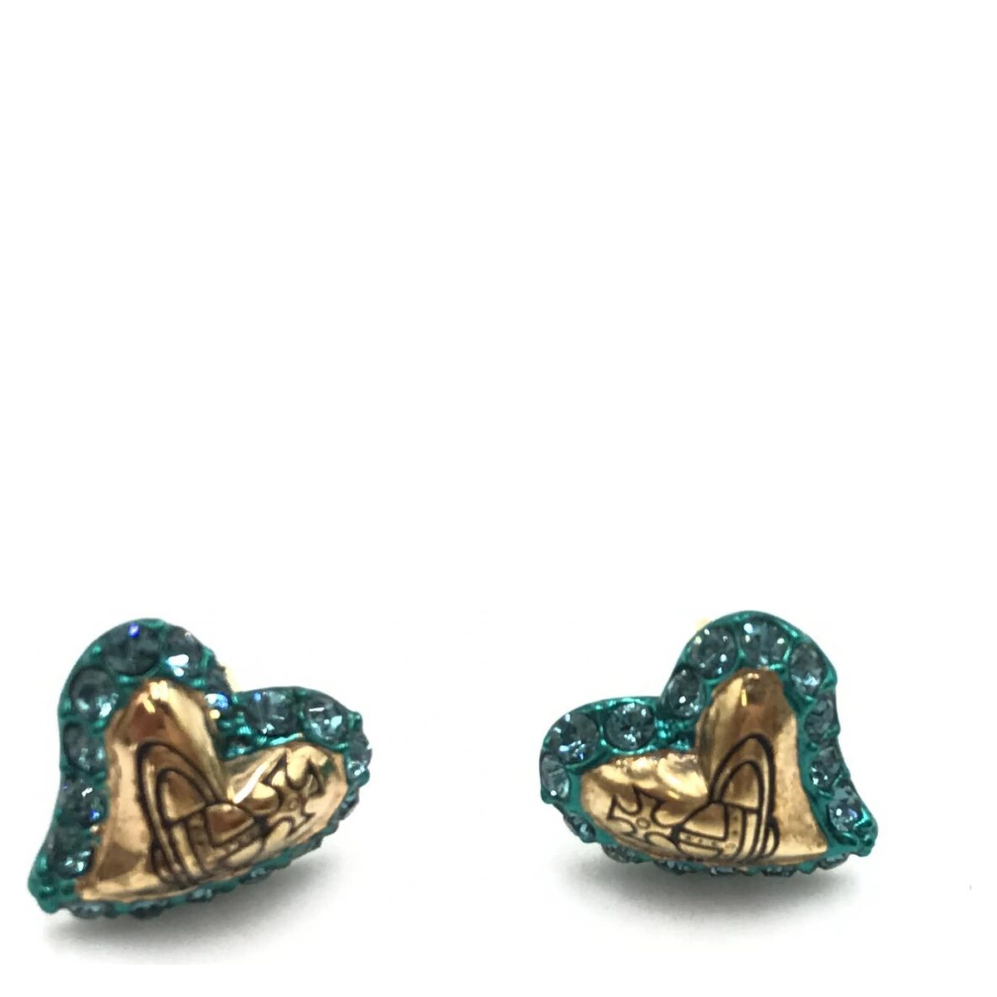 Orb Heart Earrings