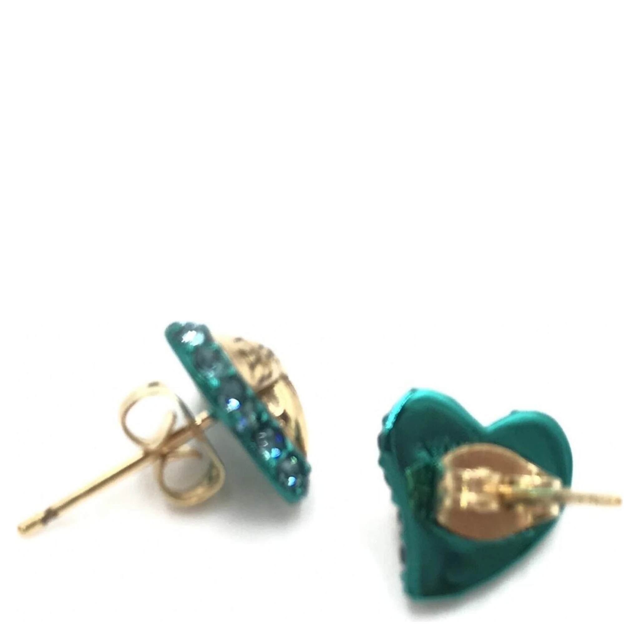 Orb Heart Earrings