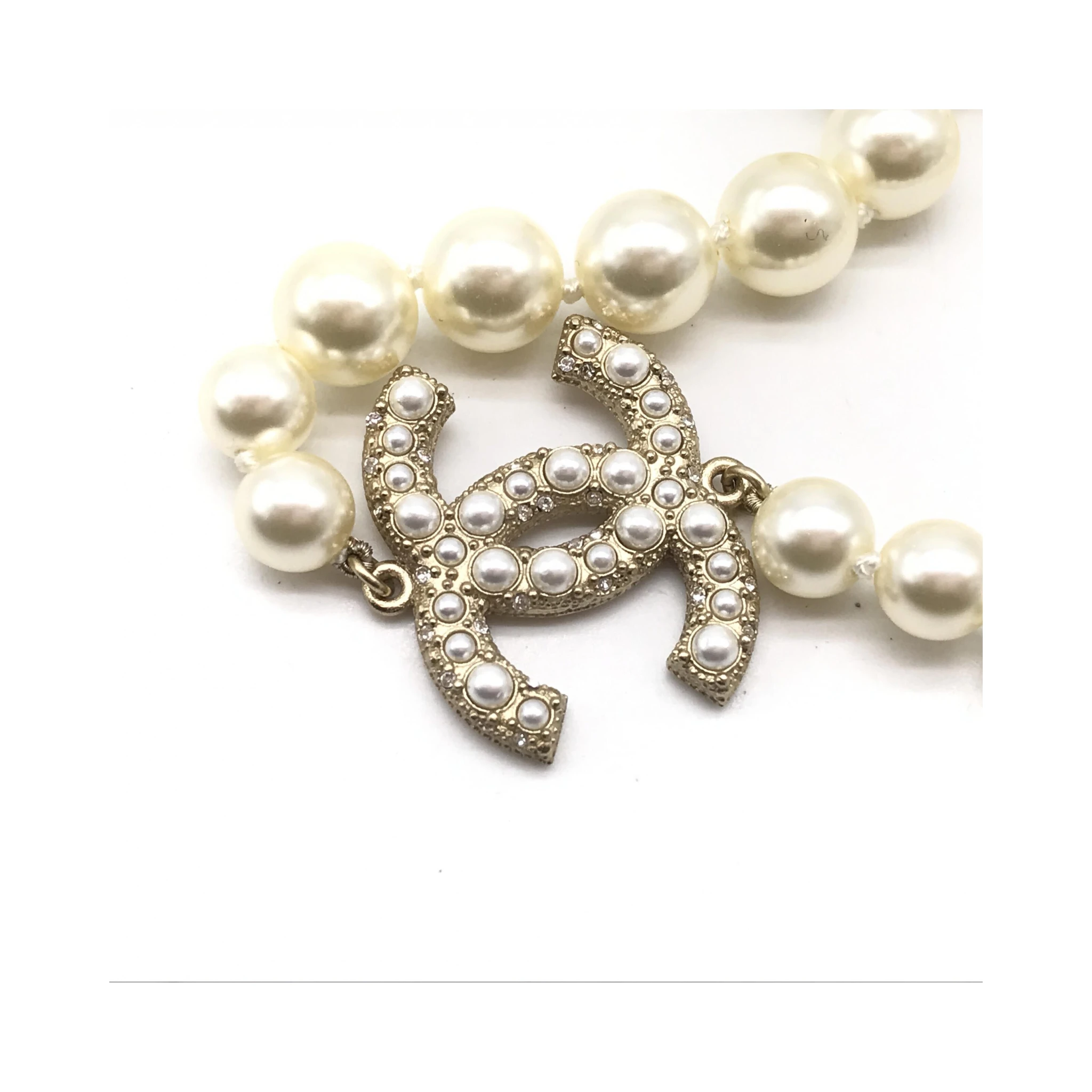 Pearl CC Necklace
