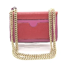 Padlock Crossbody Shoulder Bag In Pink