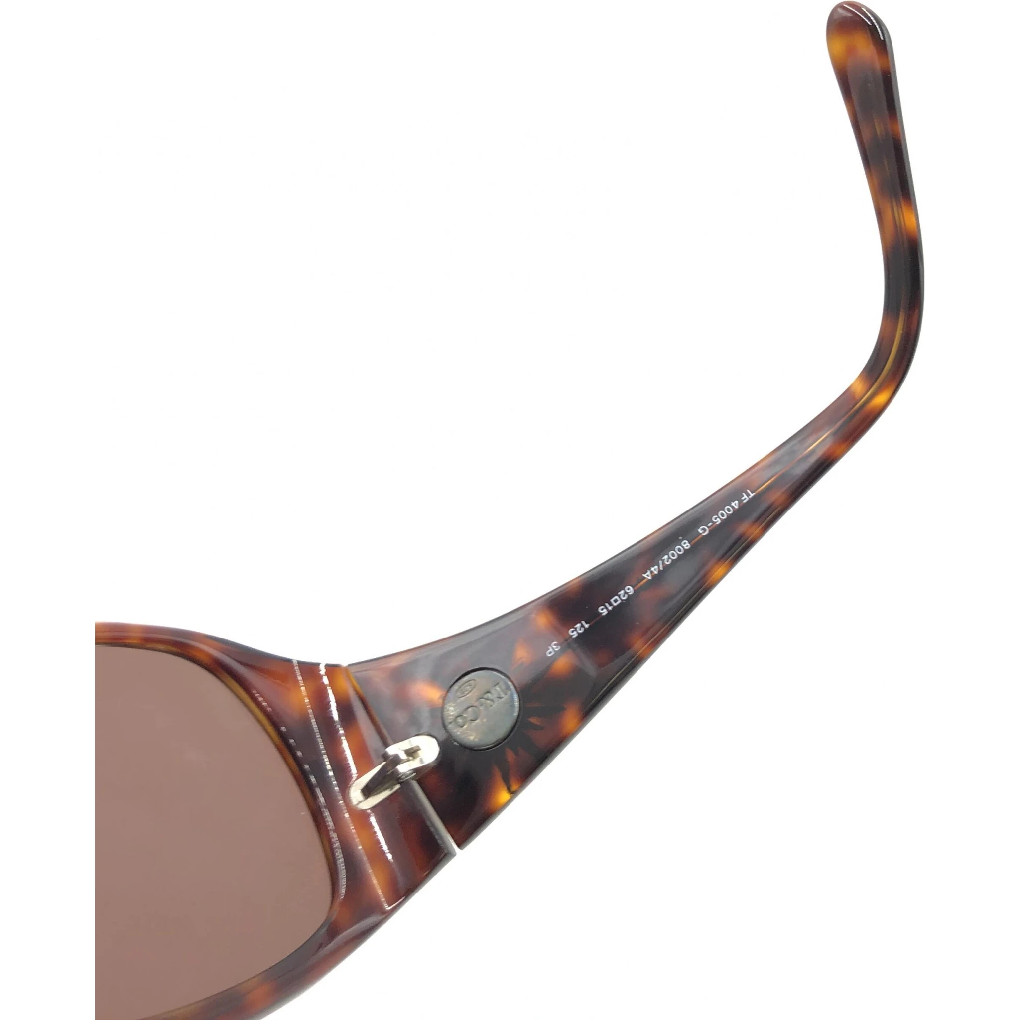 Oval-Shaped Brown Sunglasses