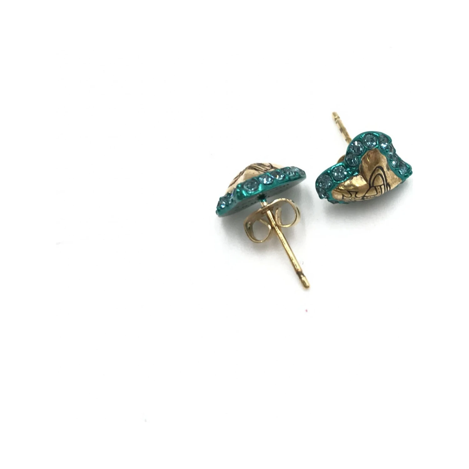 Orb Heart Earrings