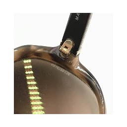 Oversized Gradient Brown Sunglasses