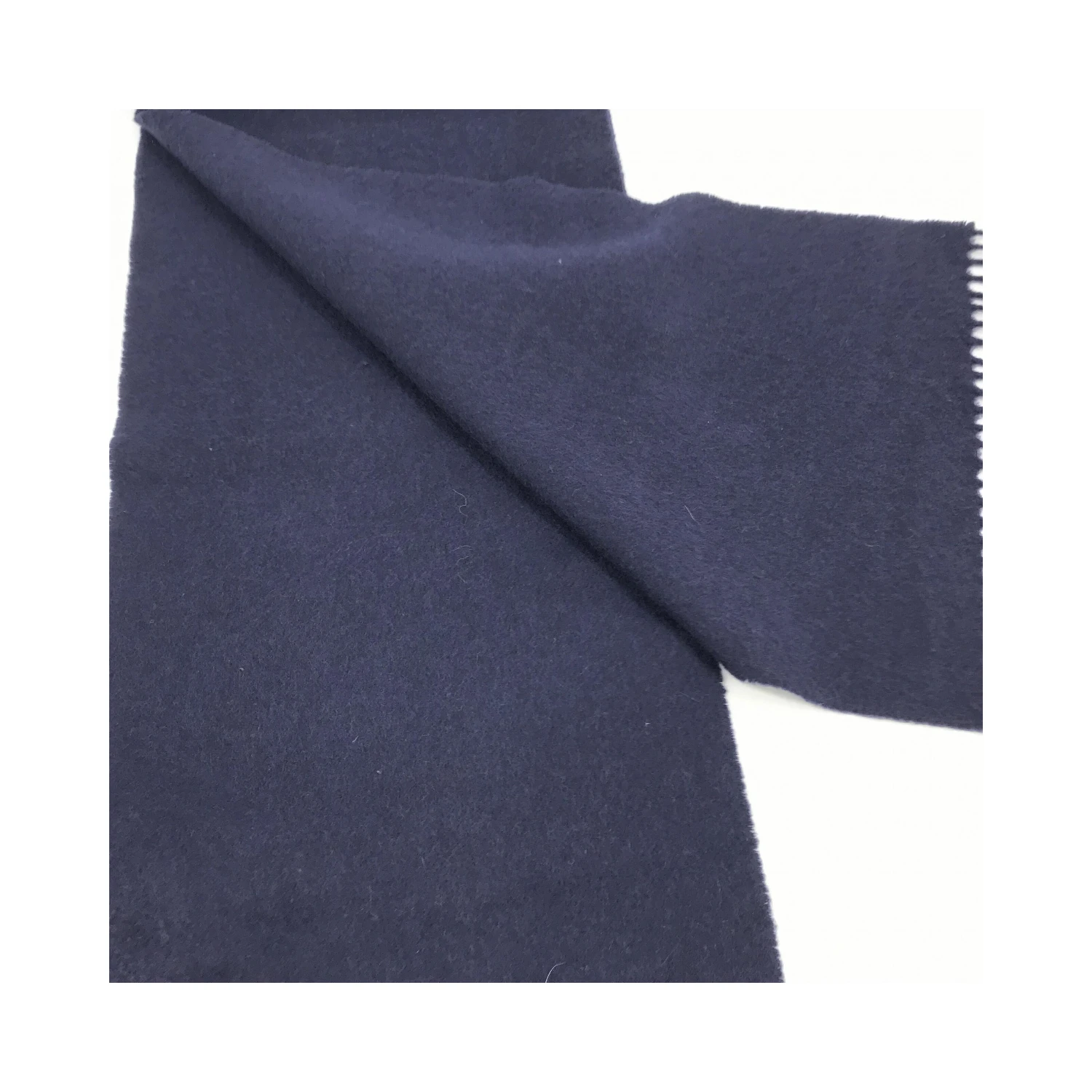 Navy Blue Soft Wool Scarf