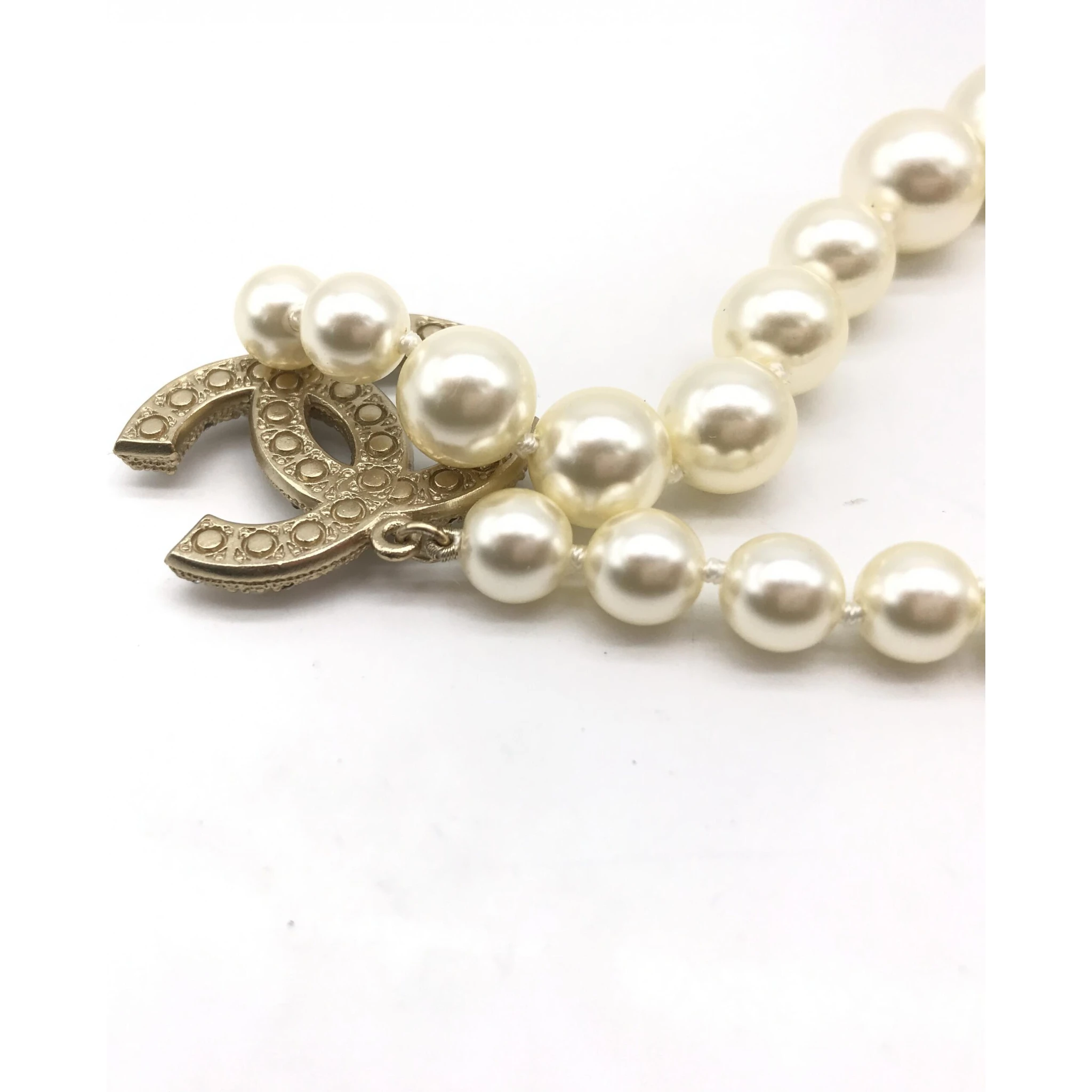 Pearl CC Necklace