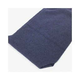 Navy Blue Soft Wool Scarf