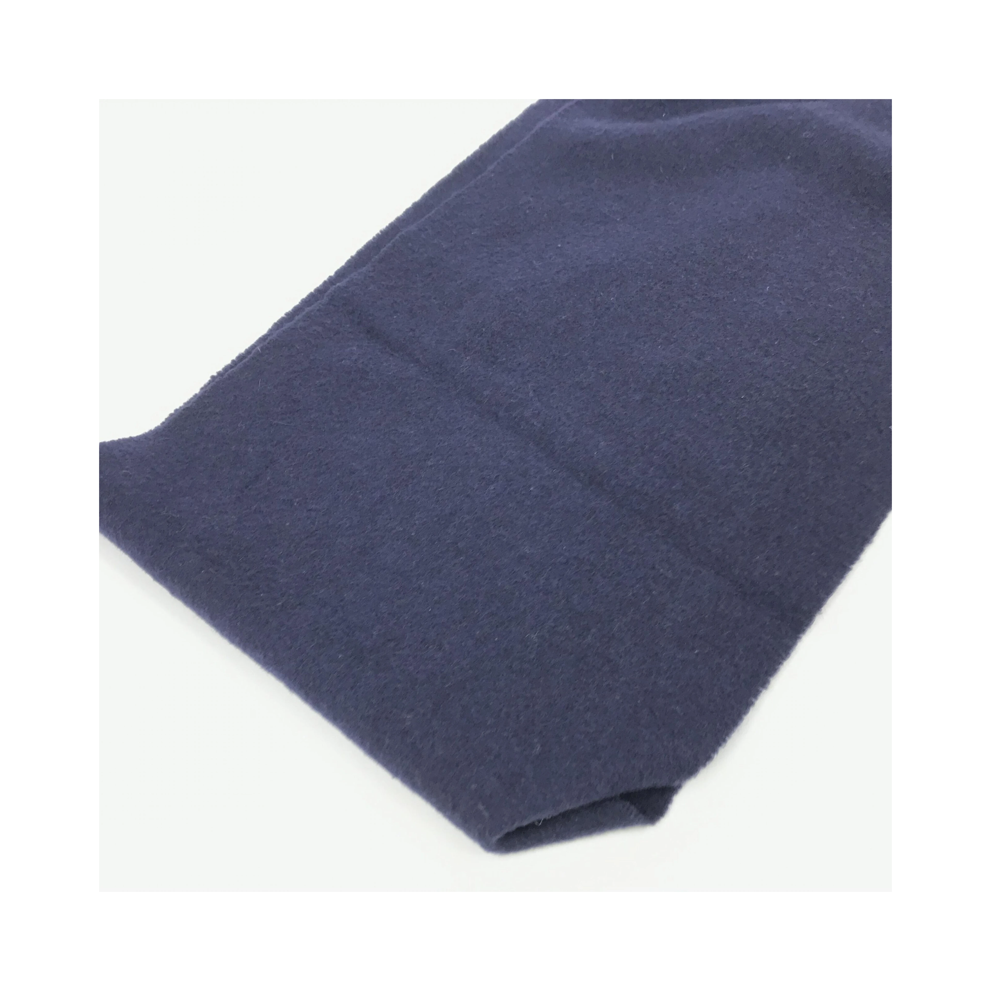 Navy Blue Soft Wool Scarf