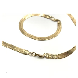 Givenchy Gold-Plated Herringbone Chain Bracelet