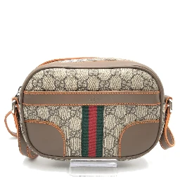 GG Supreme Sherry Shoulder Bag Brown