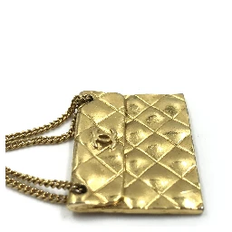 Gold Plated Bag Motif Brooch