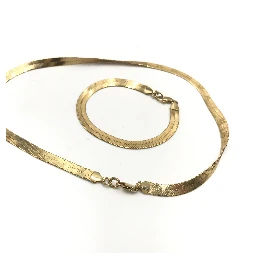 Givenchy Gold-Plated Herringbone Chain Bracelet