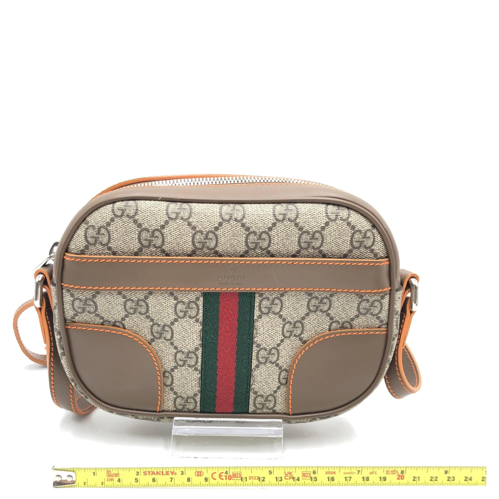 GG Supreme Sherry Shoulder Bag Brown