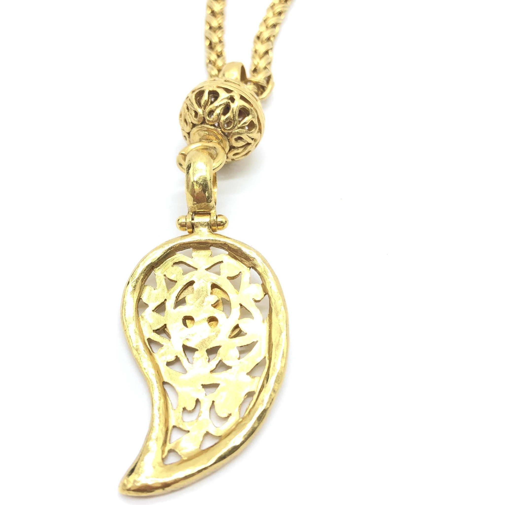 Gold Plated Coco Mark Necklace